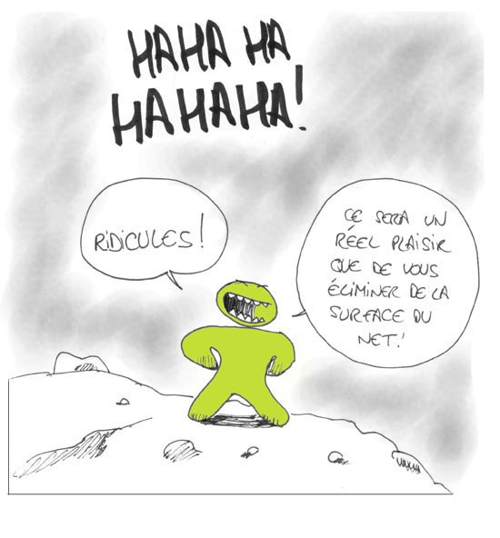 Cegetel Planete H Mr H Hulk l'incroyable Hulk King Kong Jour de paye Blog bd Dragon Ball Z