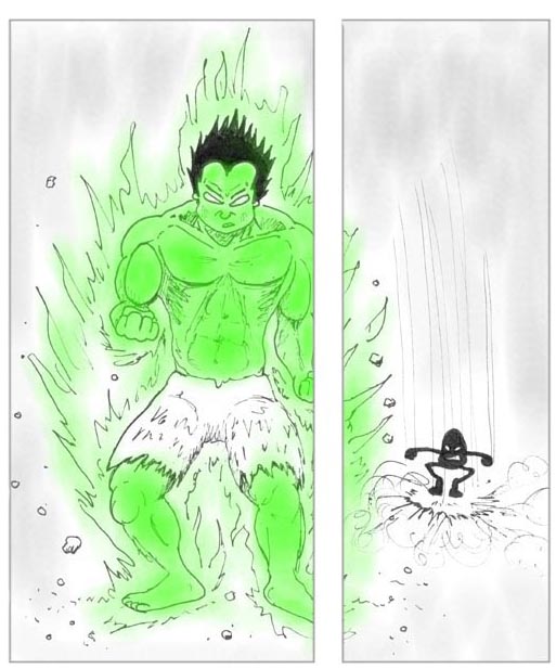 Cegetel Planete H Mr H Hulk l'incroyable Hulk King Kong Jour de paye Blog bd Dragon Ball Z
